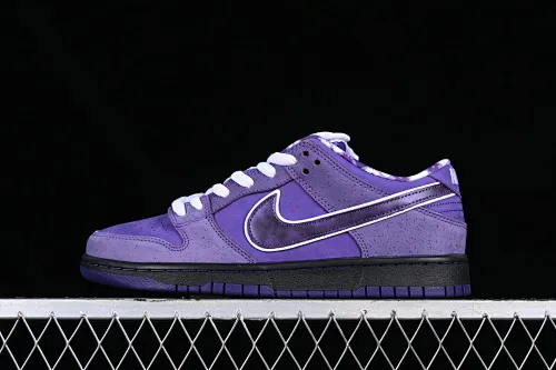All categories Nk SB Dunk series Nk SB Dunk Low low-top sneakers M version pure original Concepts x Nk Dunk Low Pro SB "Purple lobster" full-layer purple lobster SB low-top sports and leisure sneakers BV1310-555
